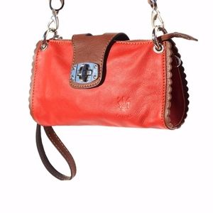 MADE IN ITALY LEATHER CROSSBODY BAG